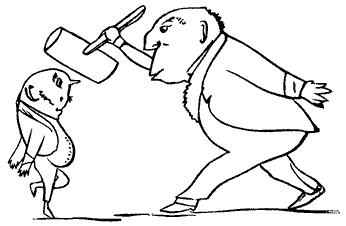 019-cartoon-of-a-man-swinging-a-mallet-at-another-man-public-domain